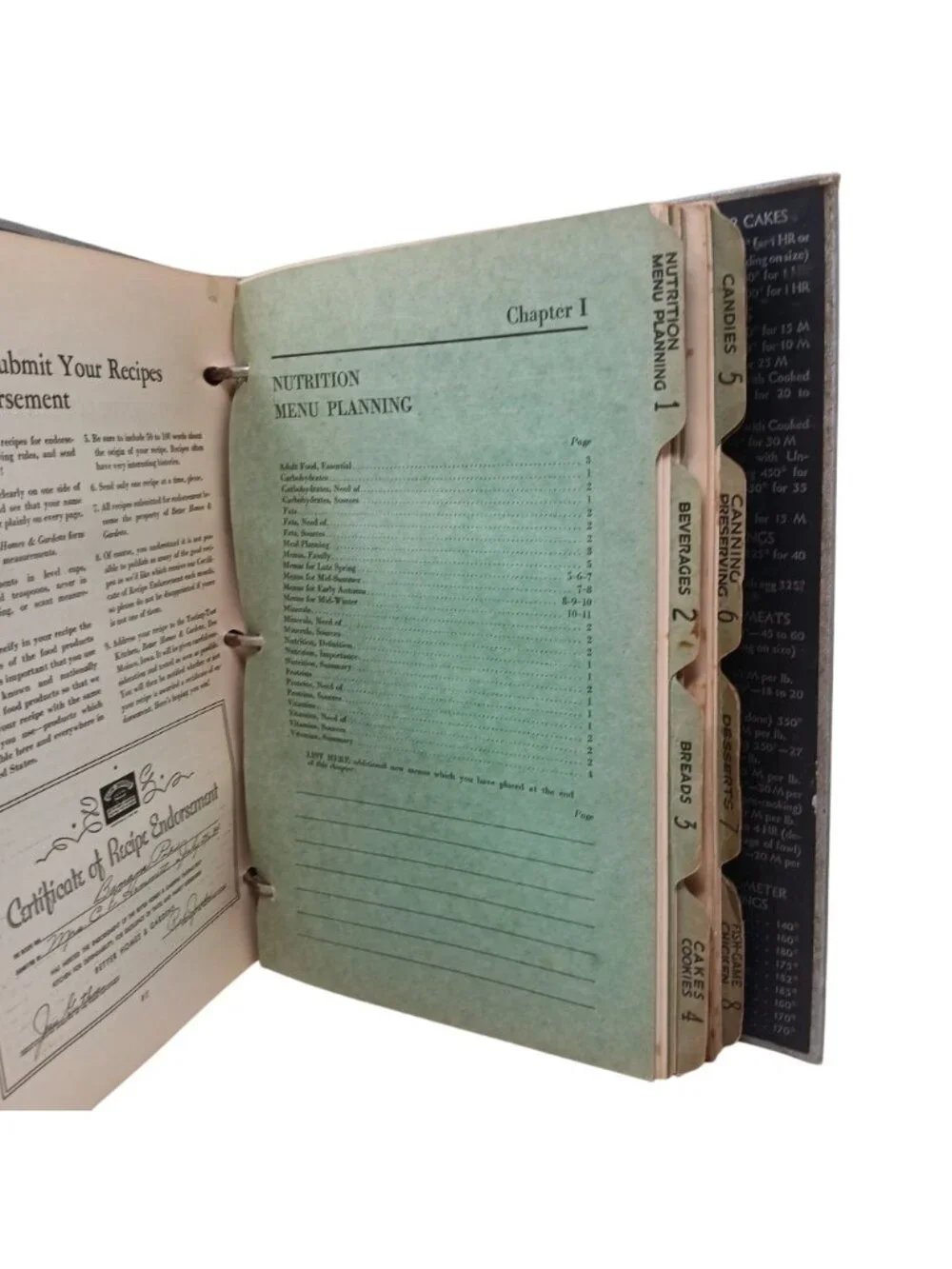 My Better Homes & Gardens Lifetime Cook Book 1935 Twelfth Printing #S-6